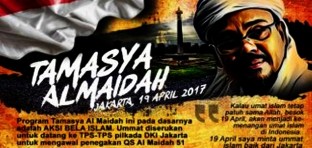 Tamasya Al-Maidah Sudah Diizinkan Ketua KPU