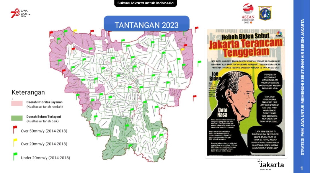 DKI Bidik 19 Ribu Pelanggan Baru Air Bersih di 2024