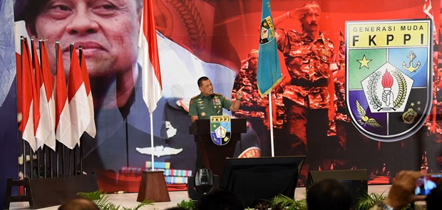 Panglima TNI Minta Agar FKPPI Tidak dibawa oleh Kepentingan Partai