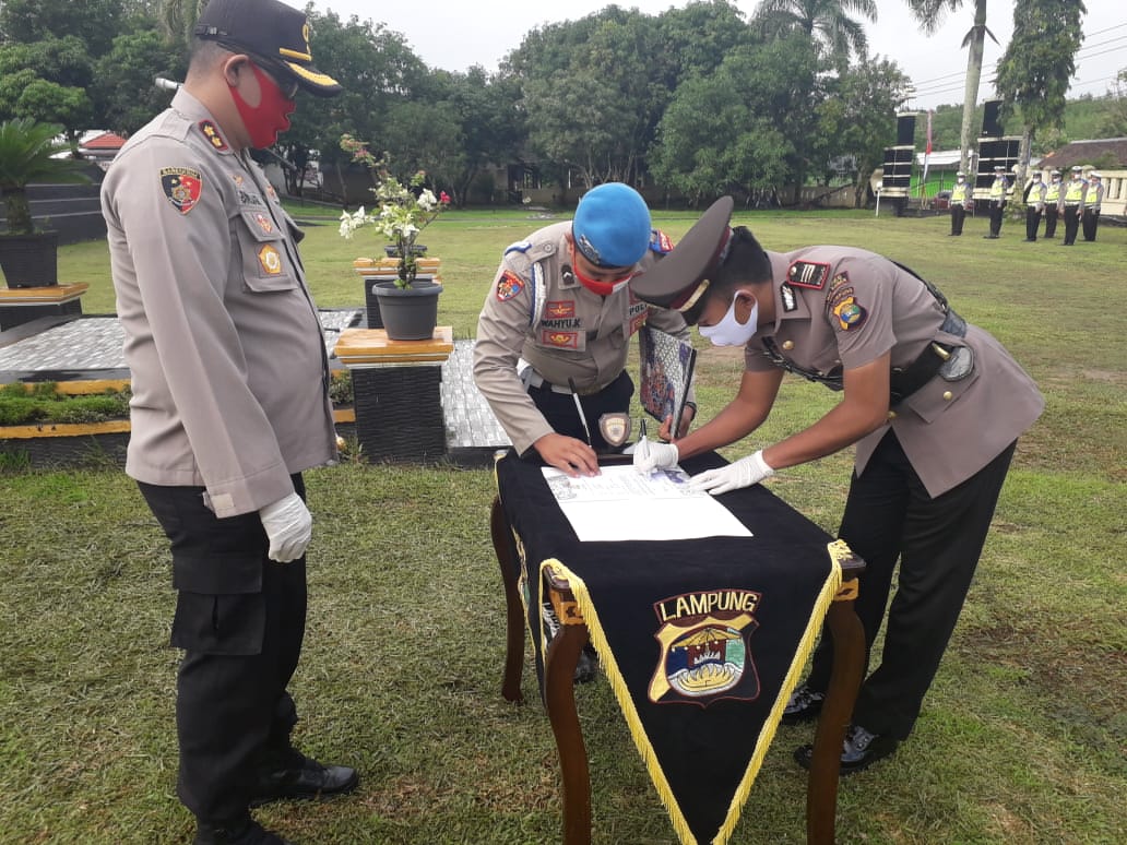 Kapolres Way Kanan AKBP Binsar Manurung Laksanakan Tugas Dengan Penuh Tanggungjawab