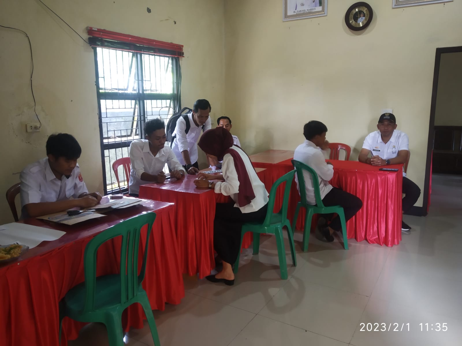 Kusnadi Memantau Langsung Kinerja Aparatur Nya