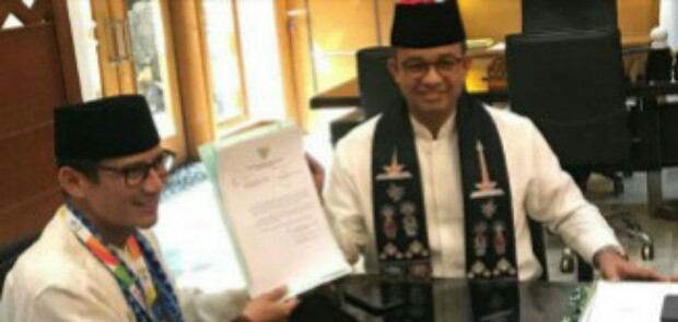 Sandiaga Uno Resmi Mundur dari Jabatan Wagub DKI