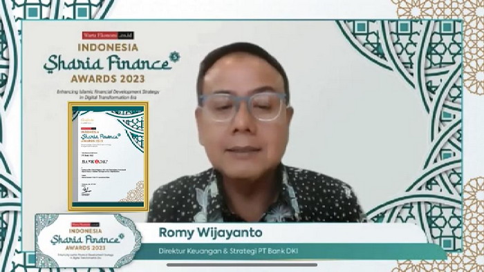 Hadirkan Solusi Layanan Digital Keuangan Syariah, Bank DKI Raih Indonesia Sharia Finance Awards 2023