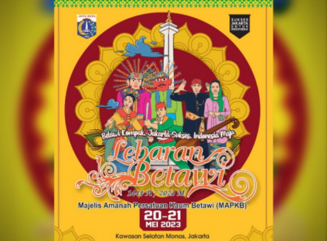 Lebaran Betawi 2023 Akan Diadakan 20-21 Mei di Selatan Monas