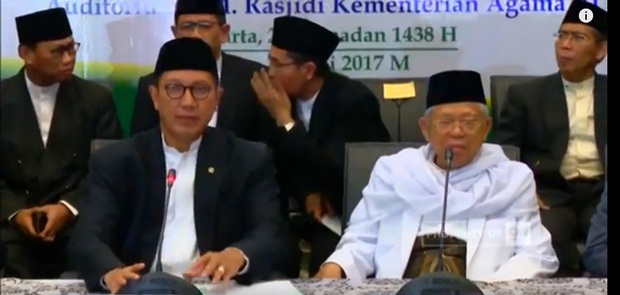 Pemerintah Tetapkan Idul Fitri 2017 Jatuh pada Minggu