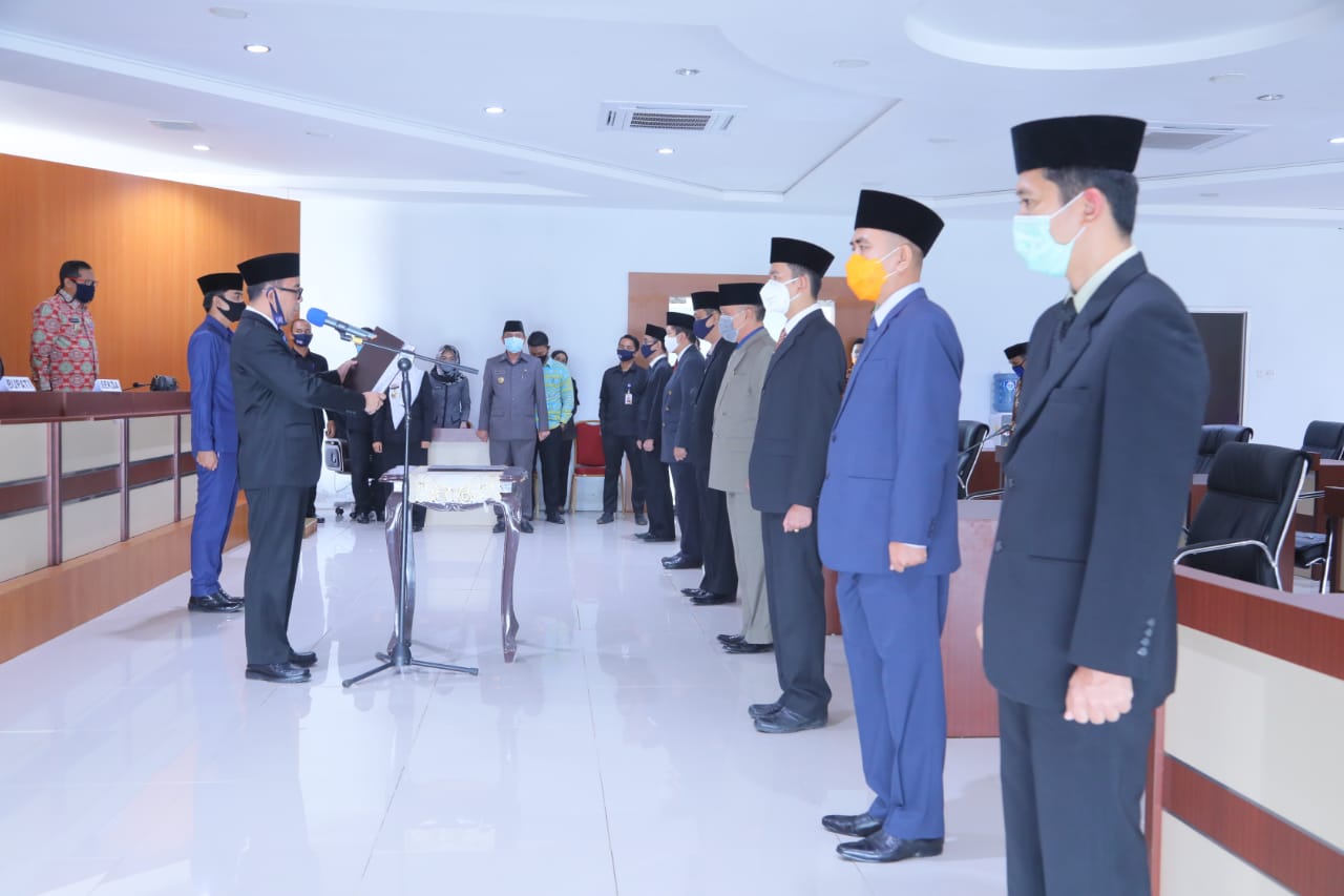 Bupati Way Kanan, Lantik 7 Pejabat