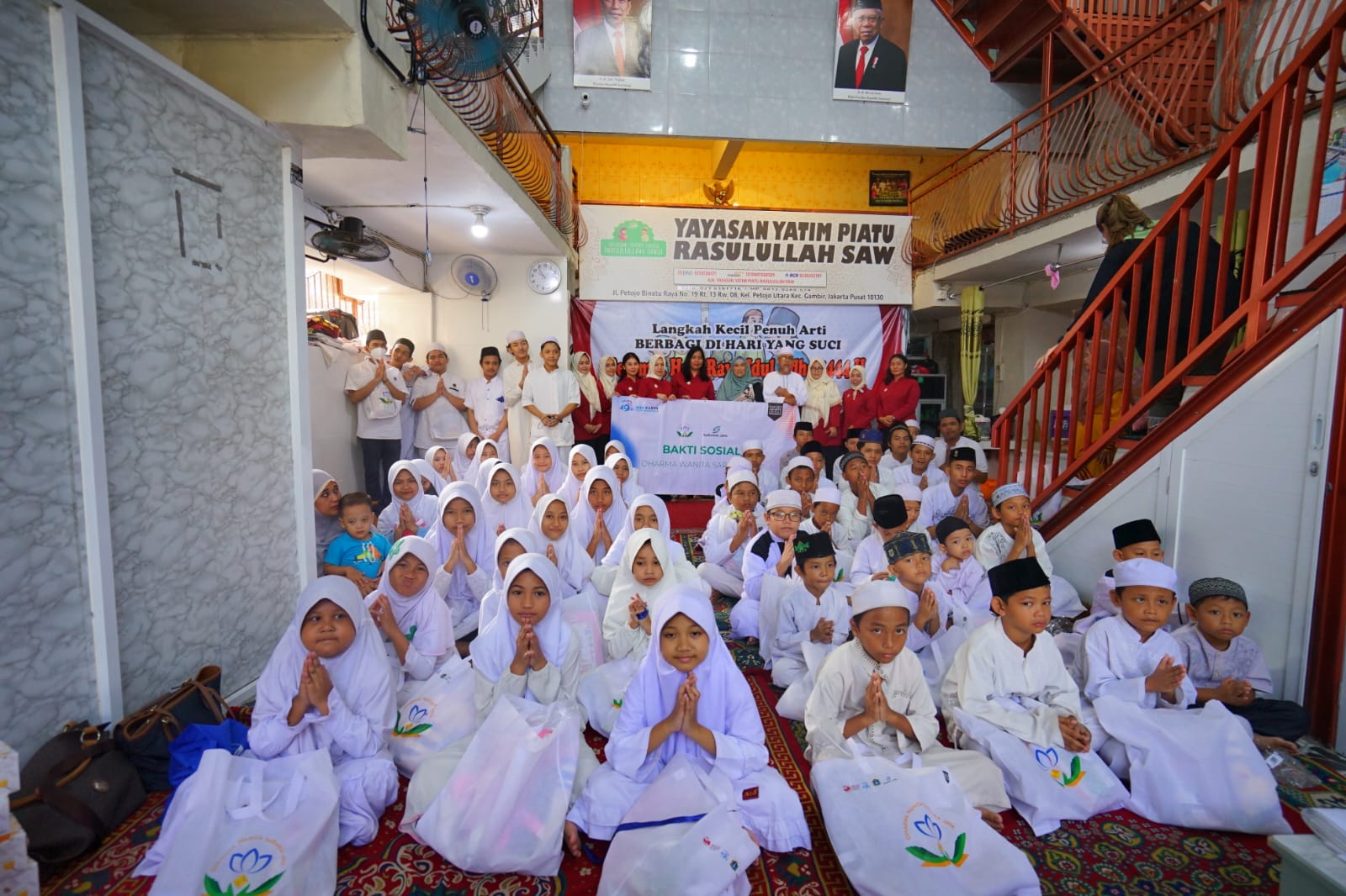 Bhakti Sosial Dharma Wanita Sarana Jaya Meriahkan HUT Ke-496 Kota Jakarta