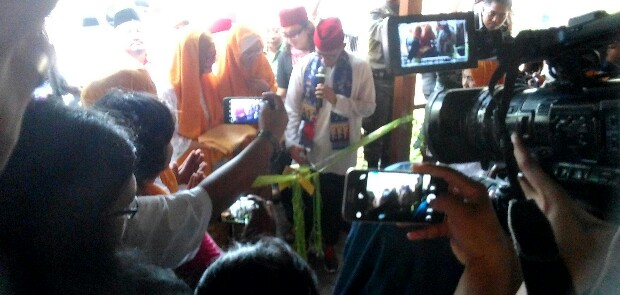 Sandi Resmikan Kampung Betawi di Pasar Seni Ancol