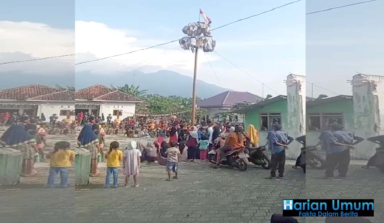 Karang teruna Desa negeri pandan Meriahkan HUT RI ke-77