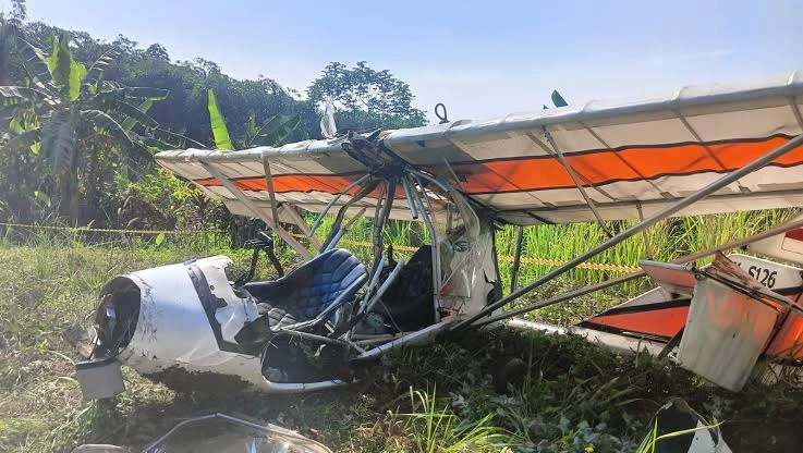 Pesawat Latih Jatuh di Bogor,  1 Orang Tewas