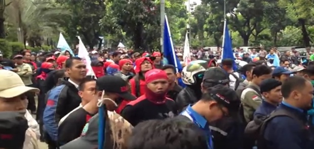 UMP DKI 2018 Ditetapkan Rp 3,648 juta/Bulan, Buruh Tak Puas