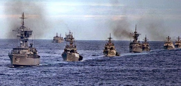 Cina Gelar Latihan Perang Laut Terbesar