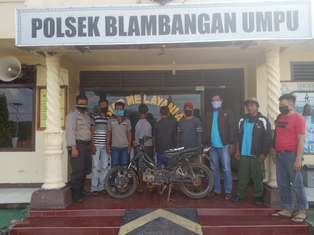 Tim Bandit 308 Polsek Blambangan Umpu Bekuk Dua Pelaku Curat