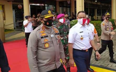 Dukung Anies, Kapolda Langsung Lakukan Operasi Yustisi