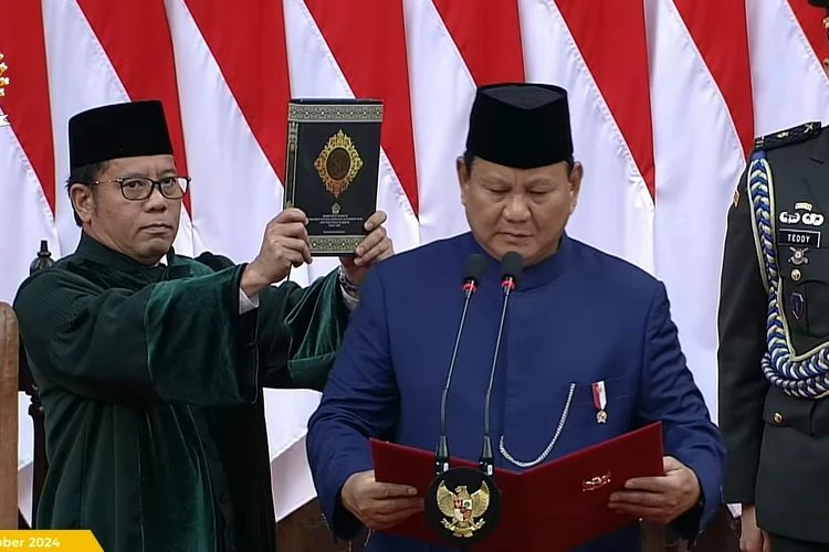 Dilantik MPR, Prabowo Sah Gantikan Jokowi Sebagai Presiden RI