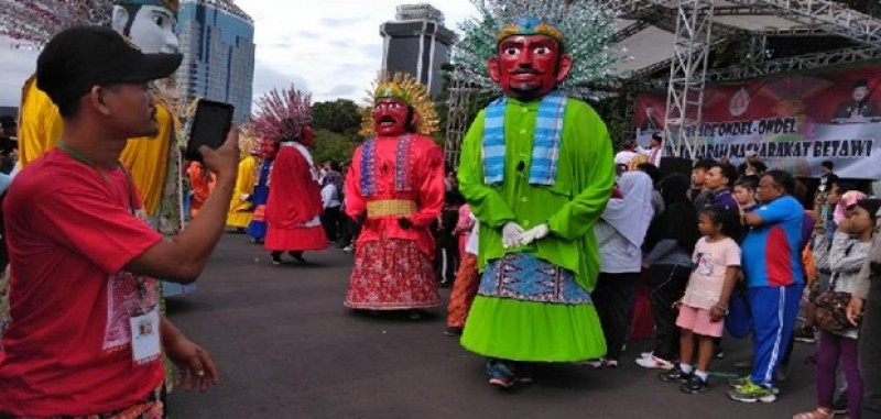 Semarak, Kirab Kebangsaan di Monas Libatkan 8.000 Penari