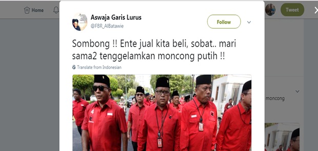 Klaim Tak Takut Ditinggal Pemilih Muslim, PDIP Dicemooh
