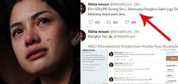 Nikita Mirzani di Laporkan Ke Polisi Terkait Film G30S/PKI