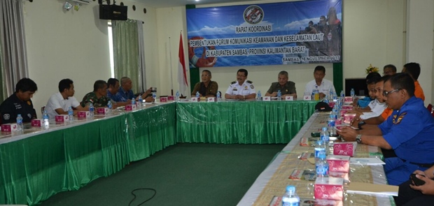 Bakamla RI Bersama Pemkab Sambas Akan Bentuk Forkom Kamkesla