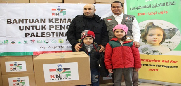KNRP Kirim Tim Kemanusiaan ke Pengungsi Palestina, Bantuan Musim Dingin Senilai Rp 6 M Disalurkan