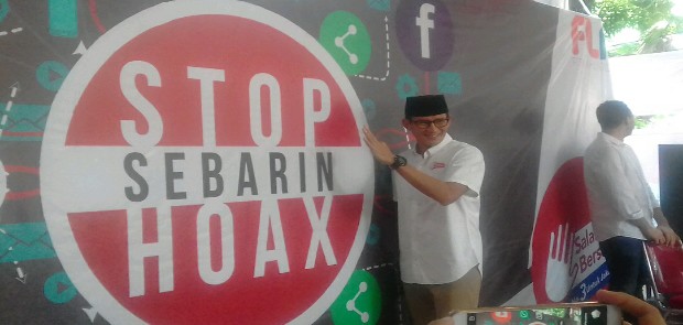 Begini Cara Sandi Tangkal Berita Hoax