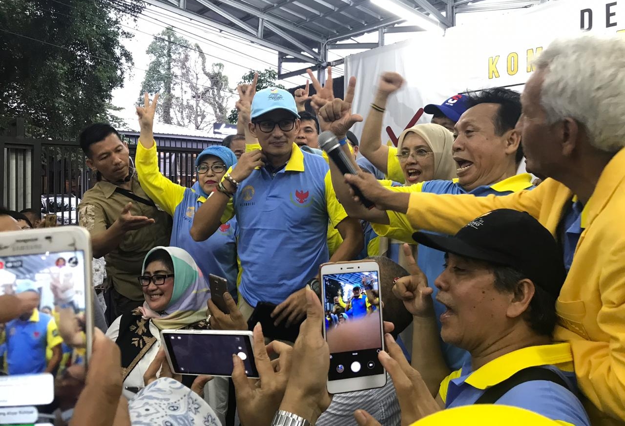 Komunitas UI Dukung Pasangan Capres dan Cawapres , Prabowo-Sandi